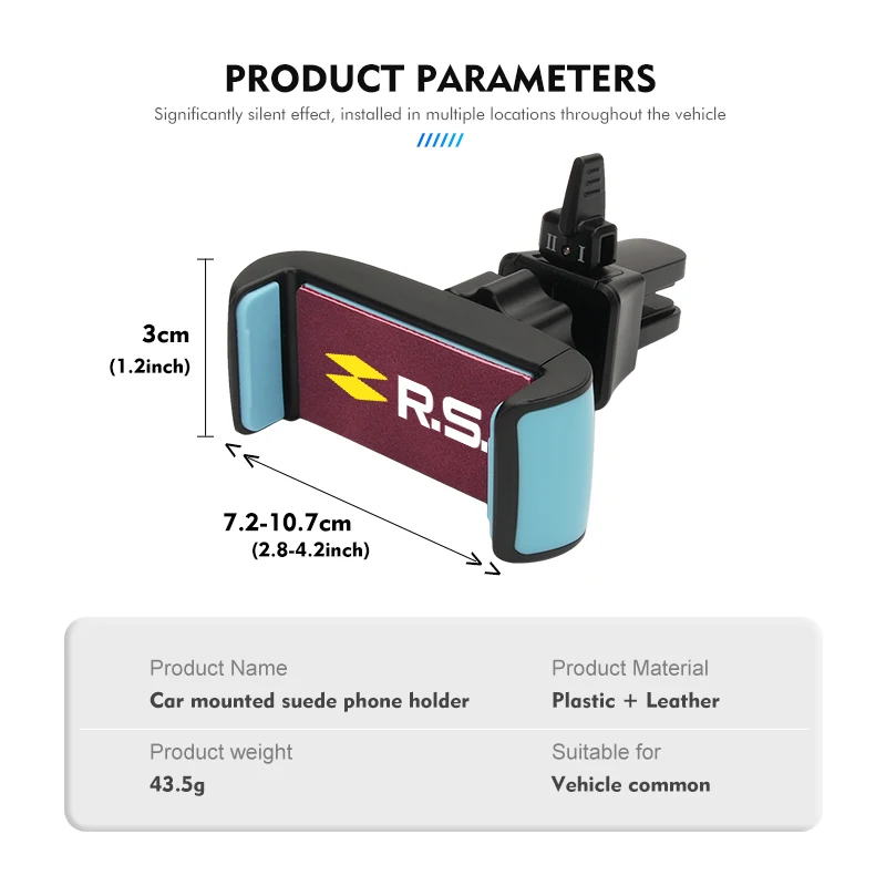 Автомобильный держатель для телефона на присоске приборной панели лобовое