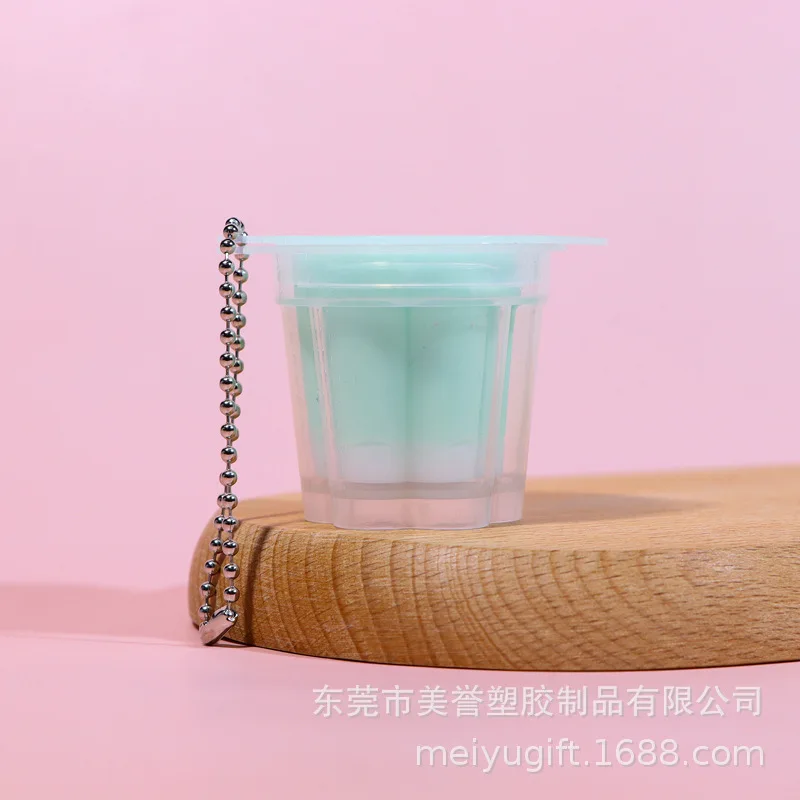 

Имитация желе Macron Pudding, супер мягкая музыкальная подвеска, медленный отскок, маленький пудинг, брелок, желейная подвеска