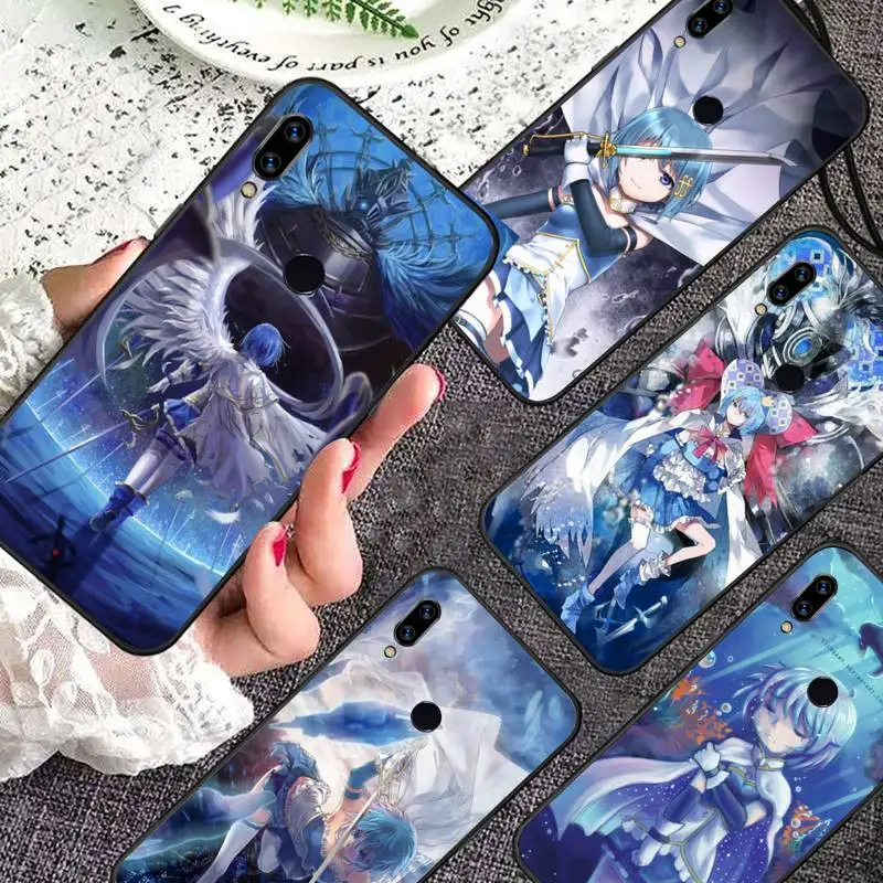 

Miki Sayaka Mahou Shoujo Madoka Phone Case For Xiaomi Redmi note 7 8 9 11 i t s 10 A poco f3 x3 pro lite funda shell coque cover