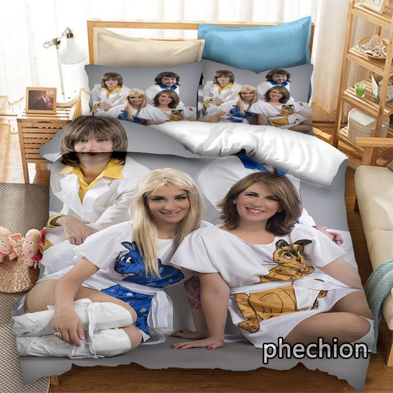 

Комплект постельного белья phechion ABBA Band с 3D принтом, пододеяльники, наволочки, слитное одеяло, Комплект постельного белья s, постельное белье ...