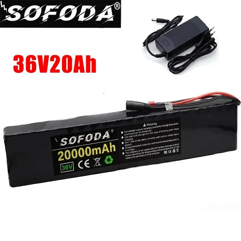 

Original 10S4P 36V 20000mAh Battery 1000W 36v Electric Bike Battery 36V 20Ah Ebike Electric Bike with BMS+Charger