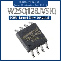 new original w25q128jvsiq w25q128jvsi w25q128jvs w25q128jv w25q128j w25q128 ic mcu flash 128mbit soic 8 chip