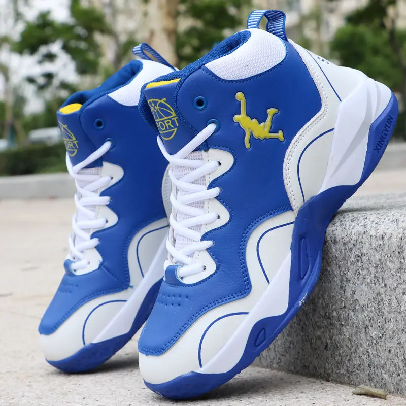 

Autumn Winter Basketball Shoes Male Basketball Culture Outdoor Sports Shoes Man Leather Sneaker Walking Shoe Chaussures de Baskt