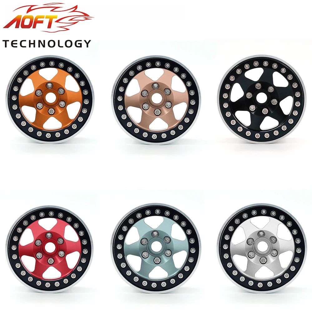 

4 шт. универсальные 1,9 металлические блокировочные бусины колесо для 1/10 RC альпинистский автомобиль TRX4 Axial SCX10 SCX10III 90046 90047 комплект для обновления