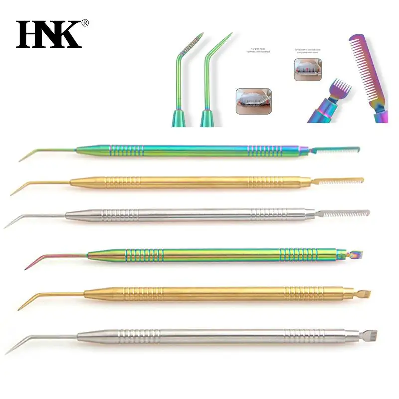 

2 In 1 Eyelash Perm Lifting Tools Metal Clean Up Rods Grafting False Lashes Extension Makeup Supplie Beauty Lash Separating Tool