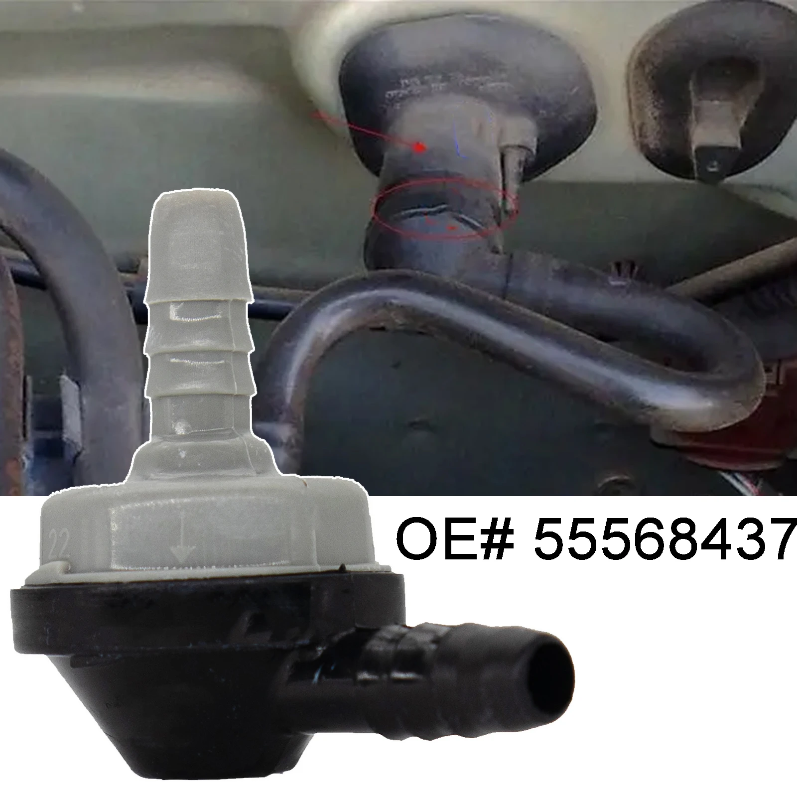 nie obejmuje automatycznego kolektor dolotowy Xukey jednokierunkowy zawór zwrotny do Chevrolet Cruze VW Polo Passat Audi A3 A4 A6 Seat Ibiza