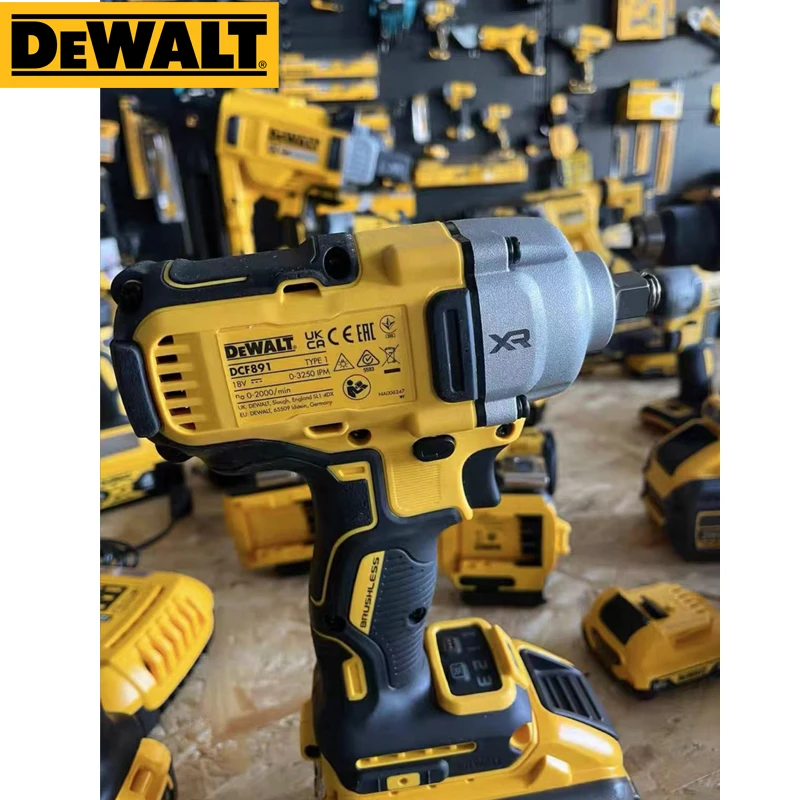 DEWALT DCF891 беспроводной ударный гайковерт с кольцевой наковальней только 812N.m