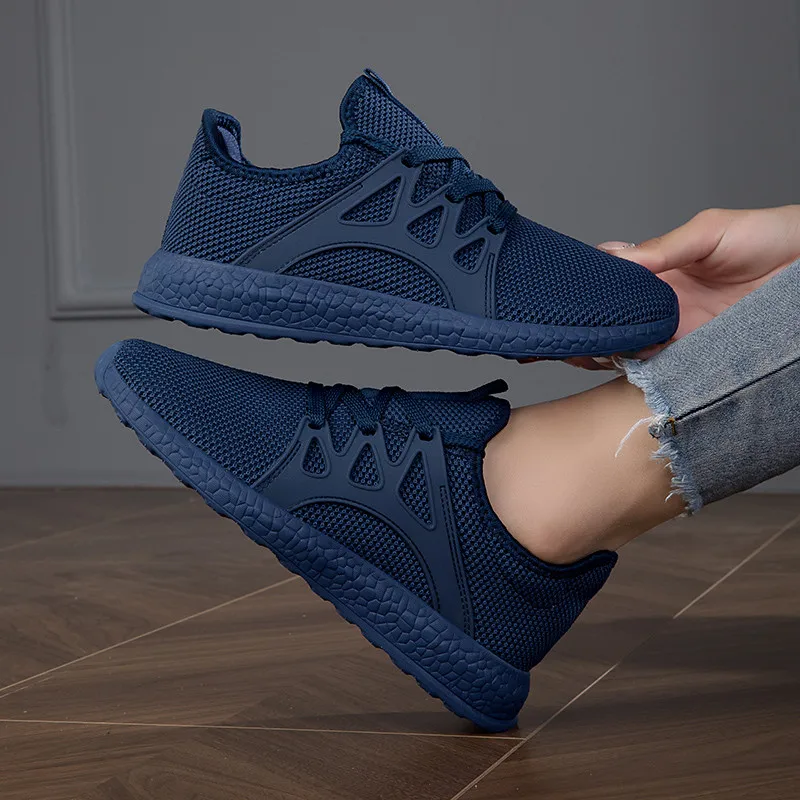 Summer Cheap Mesh Breathable Unisex Running Shoes Lightweight Men's Training Sneakers Low-cut  Kids Sports Shoes Big Size 32-47