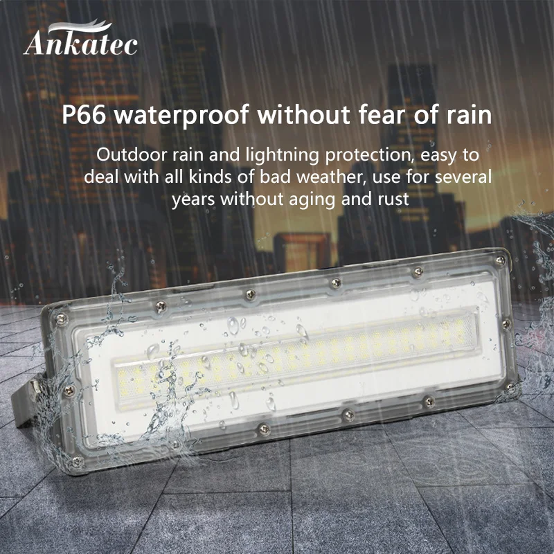 Светодиодный прожектор IP67 водонепроницаемый фонарь 50 Вт 100 150 200 наружный садовый