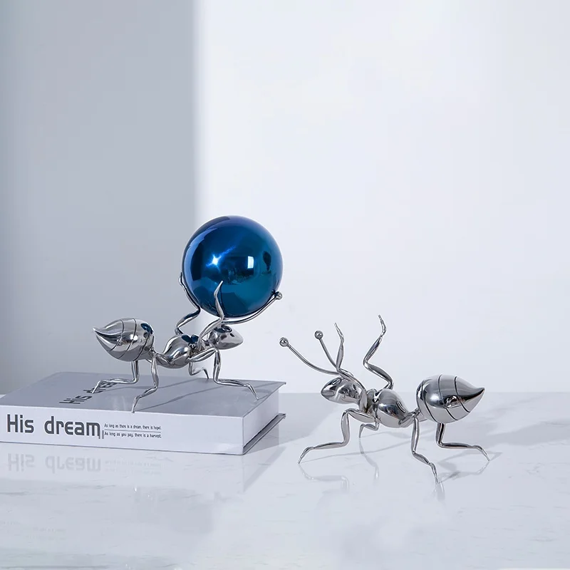 Креативное и слегка роскошное декоративное изделие из нержавеющей стали