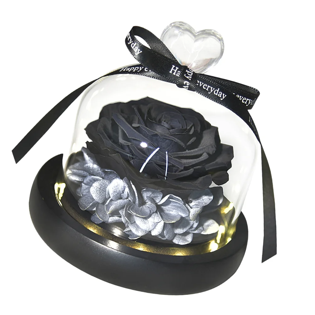 

Rose Eternal Gift Glasshome Day S Valentinethe Beauty Womengiftslight Preserved Enchanted Ornament