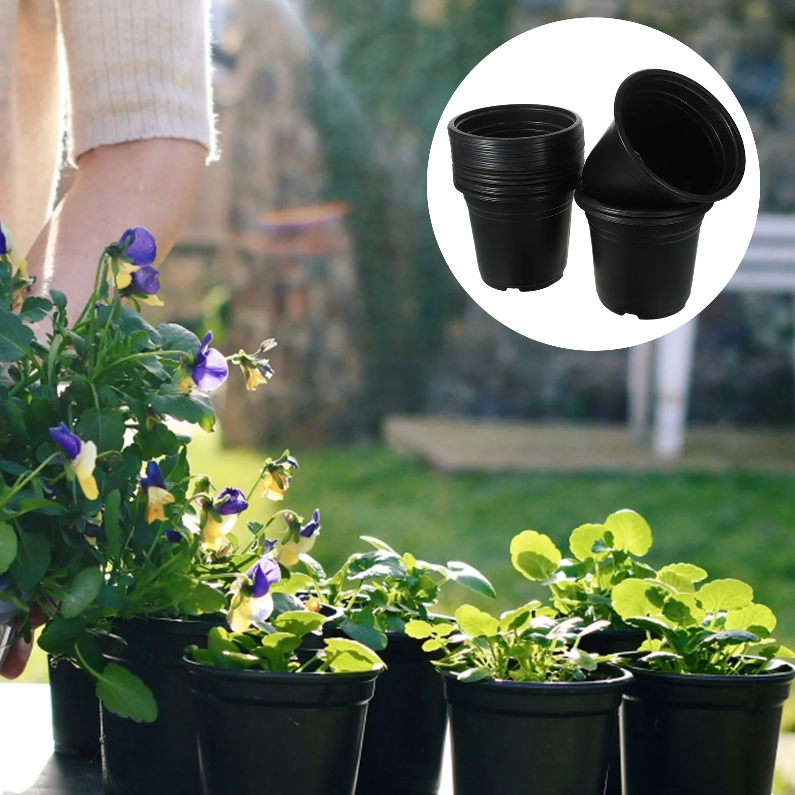 

Planter Flower Baskets Plants Supplies Small Pots Large Nursery Succulent Planting Container Garden Supply