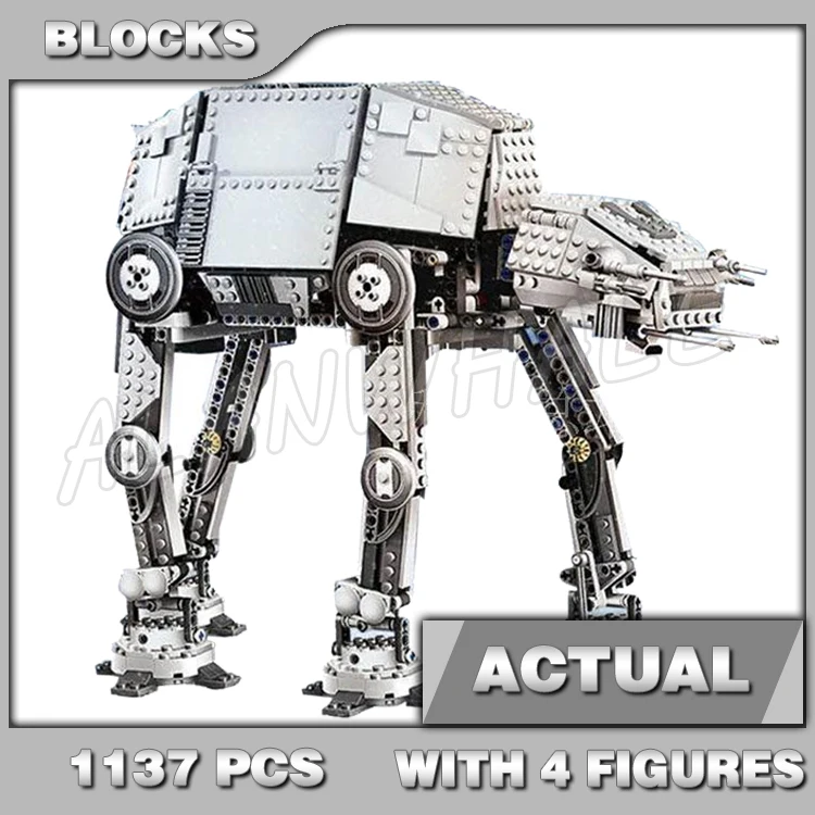 

1137pcs Space Empire Motorized Walking AT-AT Walker Armored Transport 05050 Building Blocks Toy Compatible With Model