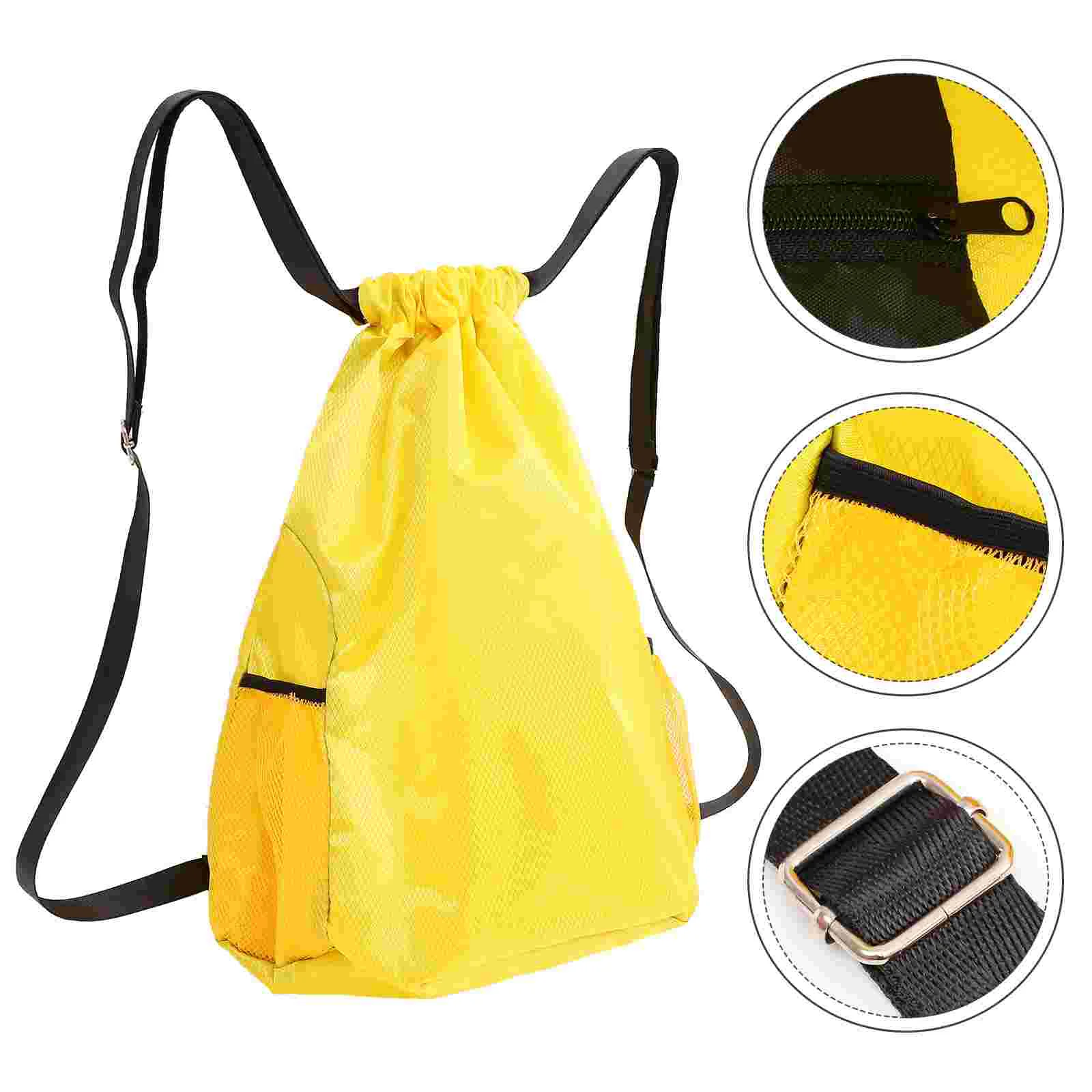 

Travel Bag Gym Backpack Large Capacity Drawstring Bag/travel Ball Oxford Cloth Student Basketball Pouches Backpacks