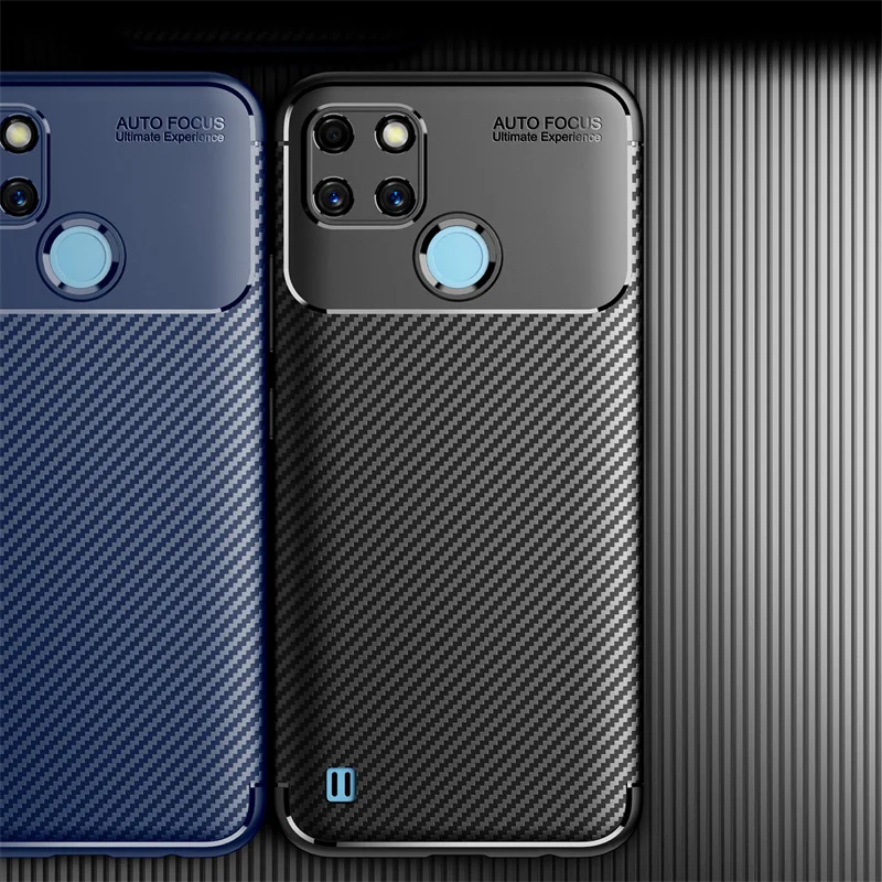 For OPPO Realme C21Y Case Cover For Realme C11 2021 C21 C21Y C25Y Shockproof Capas TPU Bumper Soft Cover For Realme C21Y Fundas