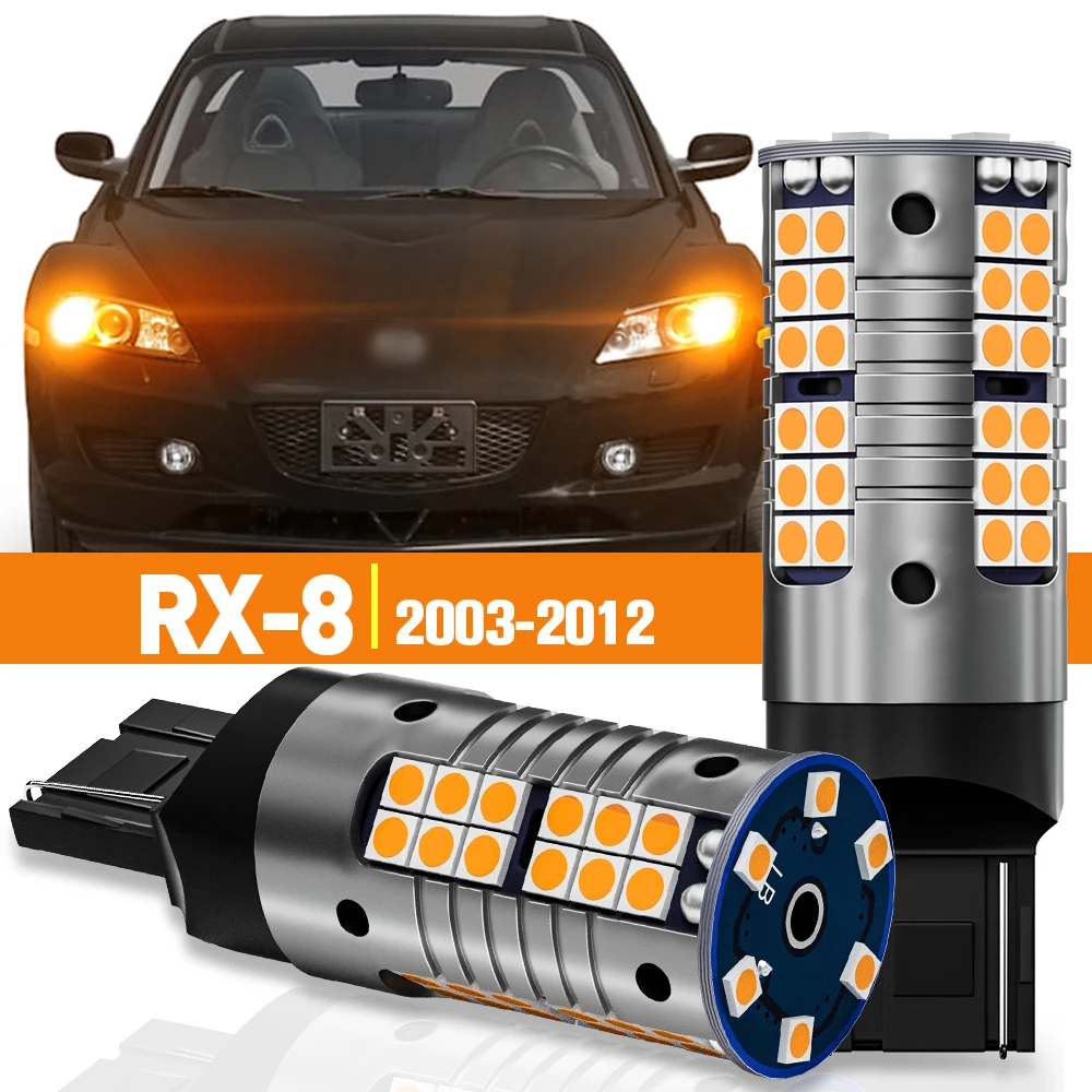 

Фонарь поворотный, 2 шт., для Mazda светодиодный RX 8 RX8 SE FE 2003-2012 2004 2005 2006 2007 2008 2009