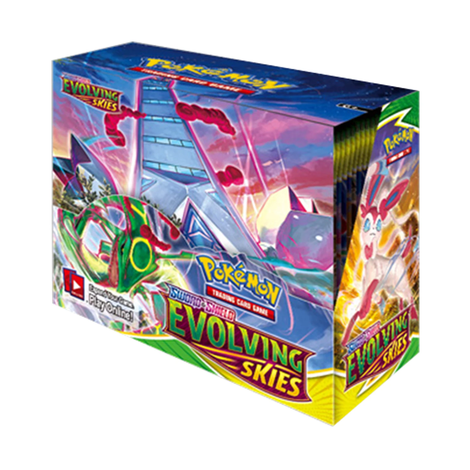 

Carte Pokémon TCG: Sword & Shield-Evolving Skies Booster Display Box (36 Packs) Card Pikachu Pokemon Game Kids Toys Cards