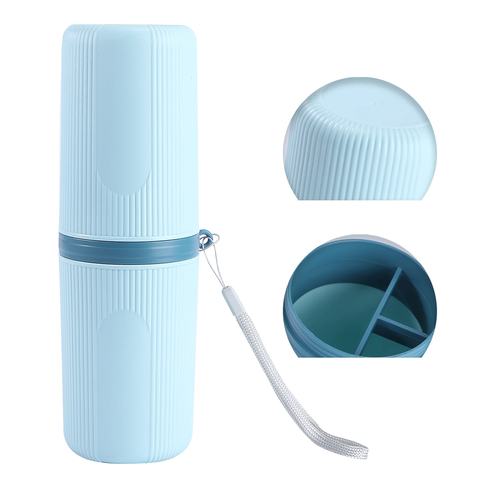 

Toothpaste Travel Holder Container Case Portable Box Cup Outdoor Hotel Storage Boxes Proof Cover Business Trip Cups Carrier Wash