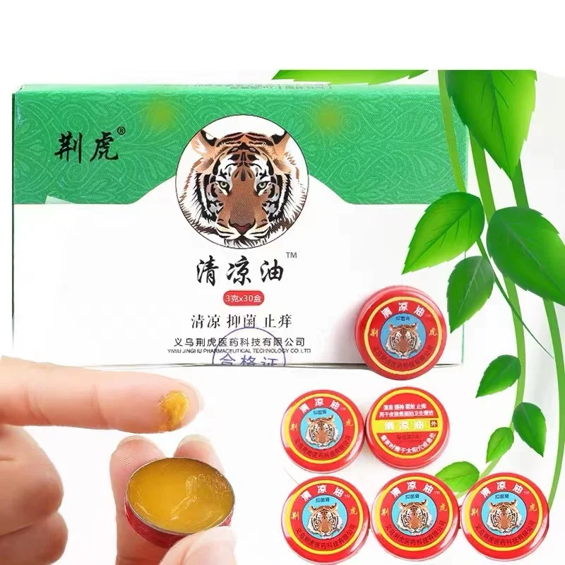 

3g Cooling Oil Ointment For Stomachache Dizziness Antipruritic Cream deodorants Anti Mosquito