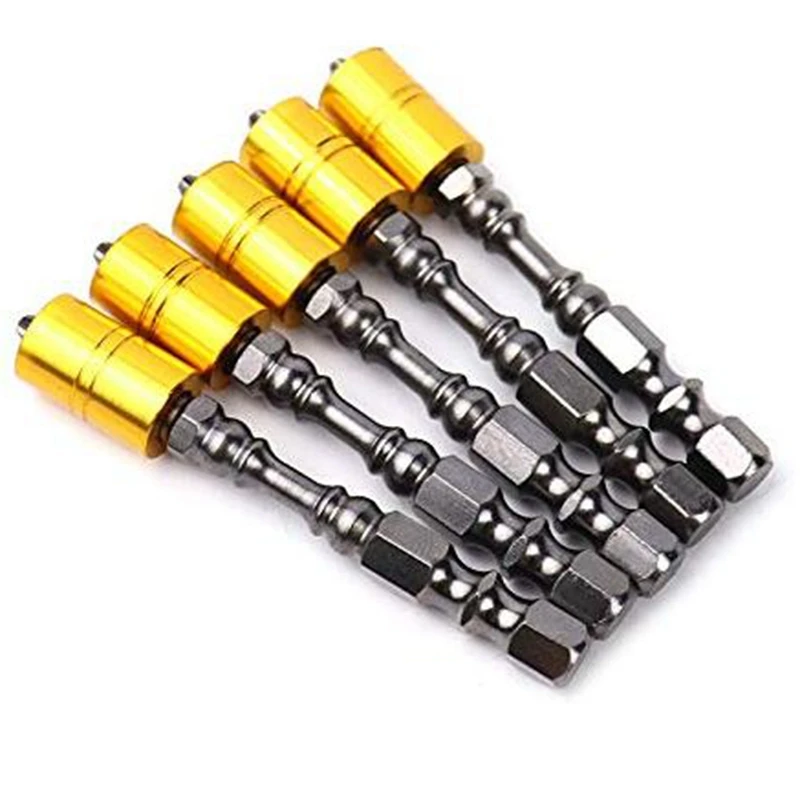 

5 Pcs Strong Magnetic Screwdriver Bit Set 65Mm Phillips Electronic Screwdriver Bits For Plasterboard Drywall Screw Driver