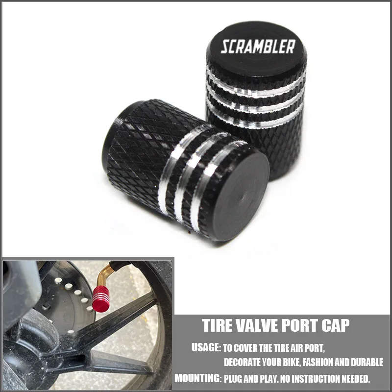 

Аксессуары для мотоциклов Ducati Scrambler 400 800 1100, алюминиевые колпачки для колес с ЧПУ