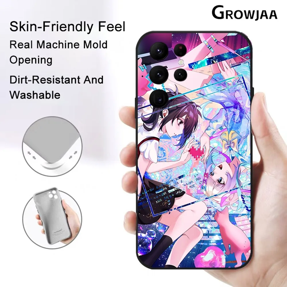 Защитный силиконовый чехол для телефона Samsung Galaxy S24 Ultra S22 S23 S21 S20