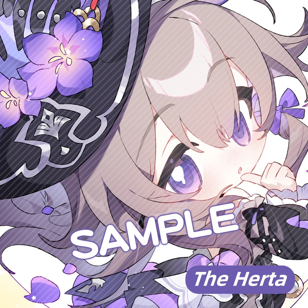 Фото Новый Honkai: Star Rail Game The Herta Aglaea кулон брелок милый мультфильм аниме брелок рюкзак ювелирные изделия косплей подарочный значок №3