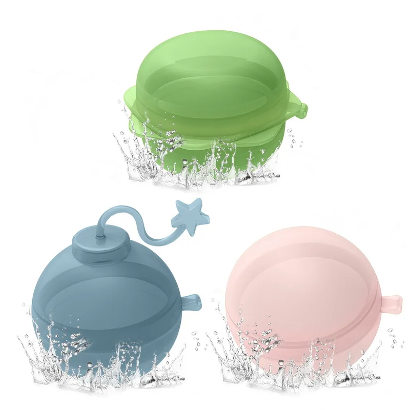 Шары воздушные многоразовые с самозапечатывающимся водопадом для детей и