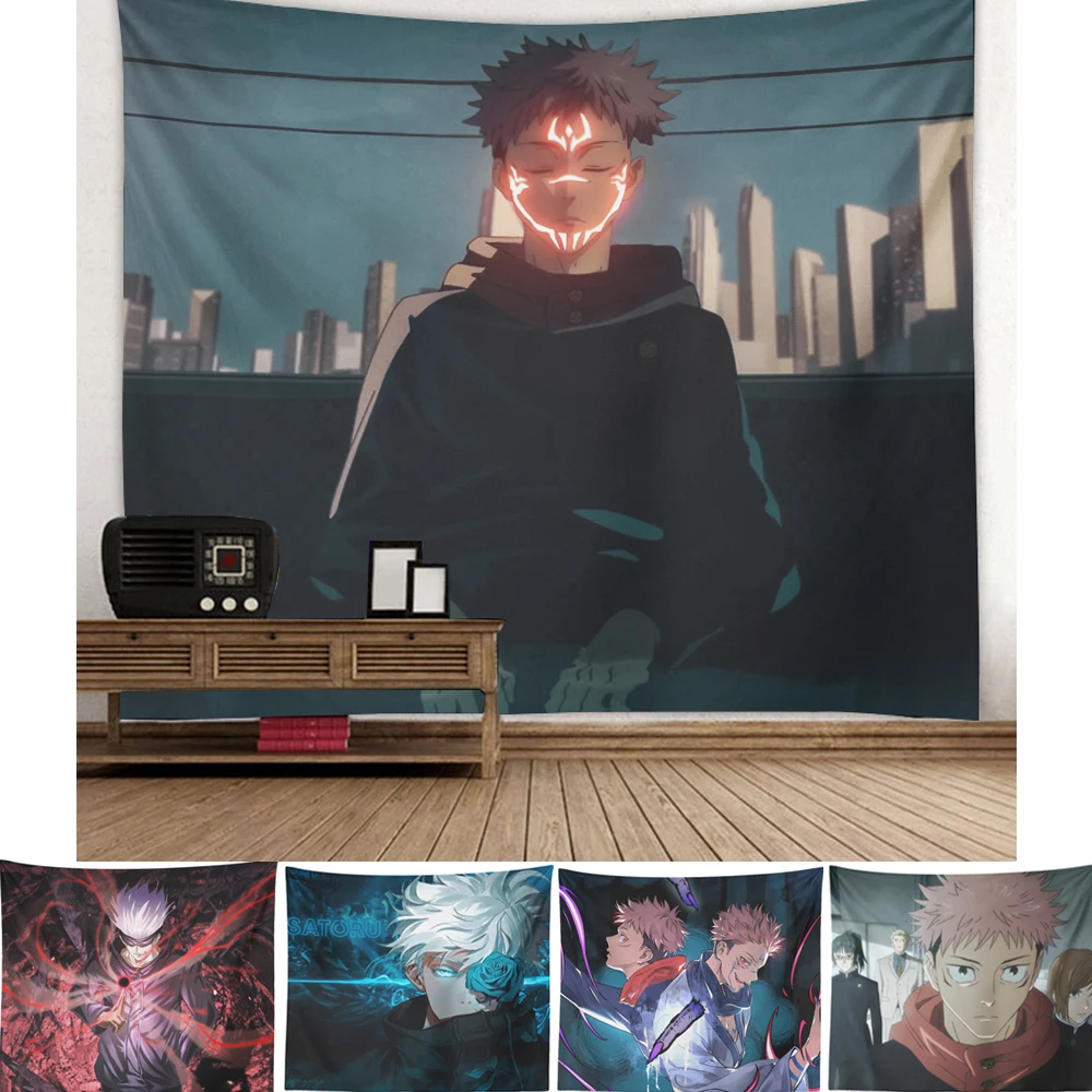 

Home Decor Anime Tapestry Kawaii Room Decor Bedroom Wall Decoration Wall Tapestry Witchcraft Tapiz Decoration Mural Gobelin