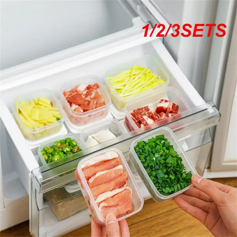 Коробка для хранения еды 1/2/3 набора легкая и свободная коробка сохранения