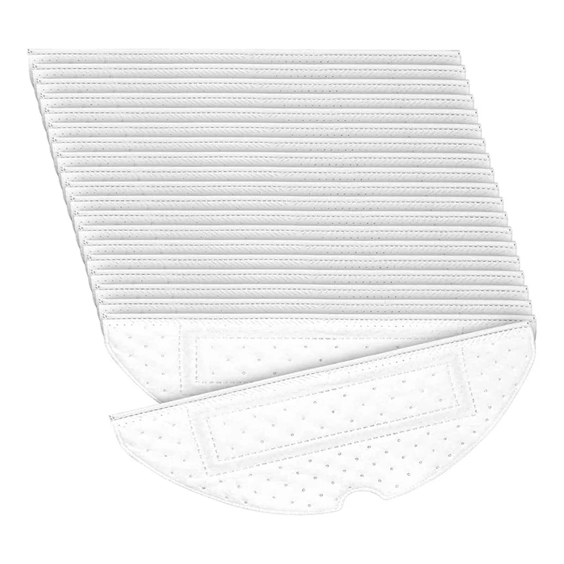 

20PCS Robot Vacuum Cleaner Disposable Mop Pads Spare Parts Accessories For Xiaomi Roborock S7 S7plus S7max T7S T7S Plus