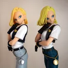 Экшн-фигурка в коробке из аниме DBZ Dragon Ball Z Android 18, модель 24,5 см из ПВХ, статуэтки, коллекционные игрушки, жену куриририна