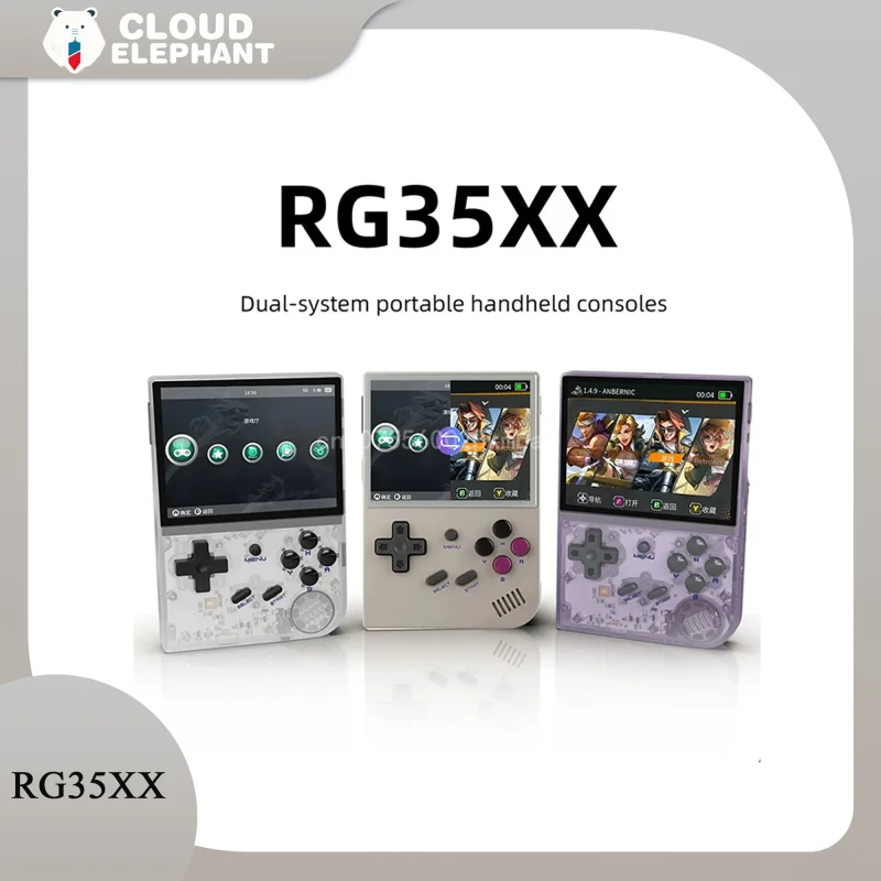 Игровая консоль RG35XX с 3 5-дюймовым IPS-экраном