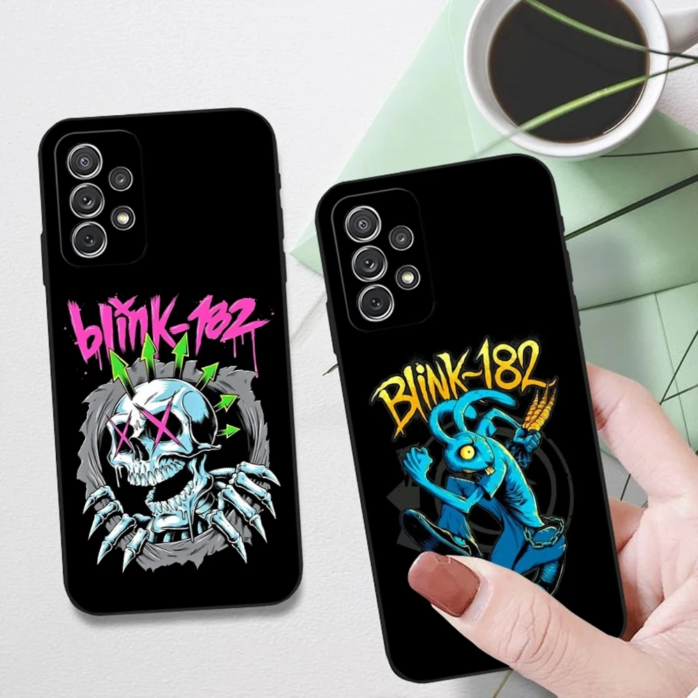 Blink 182 Rock Band Phone Case for Samsung Galaxy S20 S21 S24 S23 S22 Ultra Fe Plus M54 A34 A54 A24 A52 A53 Coque