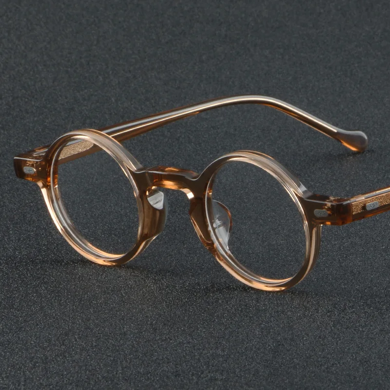 Оправа для очков близорукости VCKA с ацетатными линзами мужчин и женщин маленькие