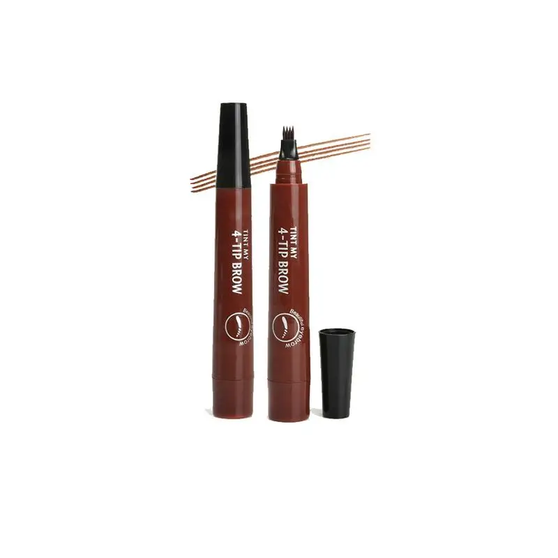

4-Point Eyebrow Pencil 4 Point Eyebrow Pen Eye Makeup Pencials Smooth Fine Tip Eye Makeup Pencils For Beginners & Professionals