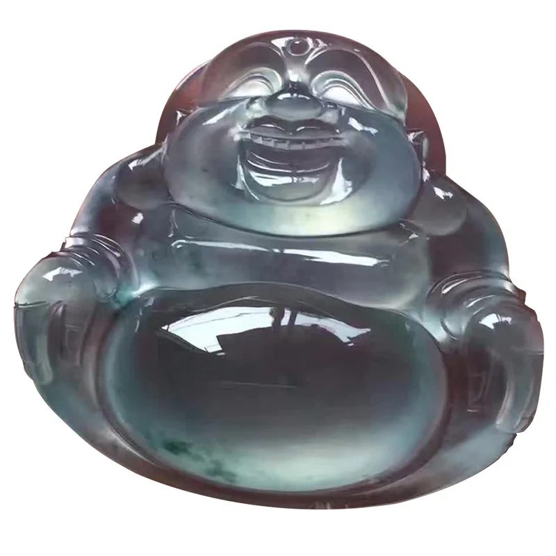 Плавающие цветы нефритовый кулон Будды из нефрита