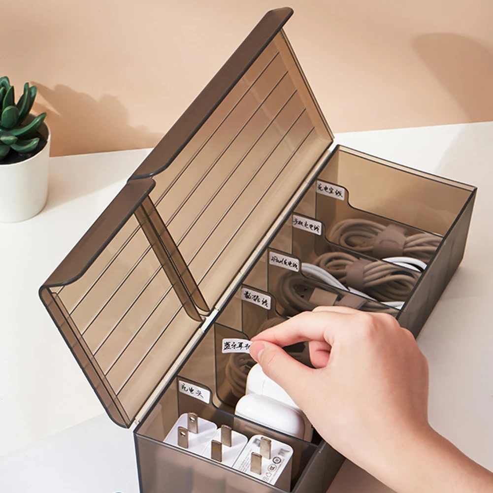 

Storage Box Data Cable Data Cable Easy To Pick Up Electronic Accessories Power Cord Storage Power Cord Storage