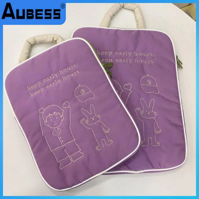 

Cartoon Printing Design Niche Fashion Trends Color Retro Laptop Package Fashion Goods Made Of Polyester Fabric Comfortable Touch