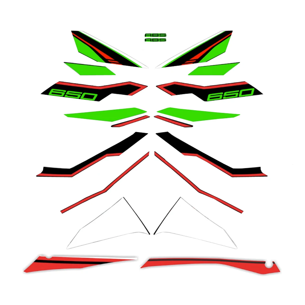 

Для Kawasaki NINJA650 Ninja650 NINJA650 Ninja 650 аксессуары для мотоциклов обтекатель наклейка полный комплект наклеек для автомобиля