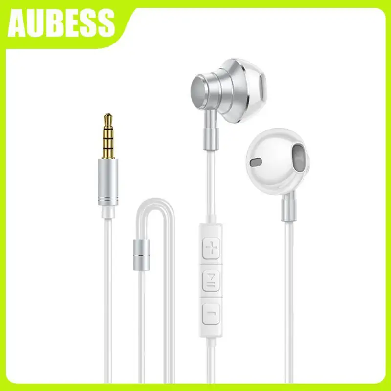

Stereo Headphones 3.5mm Earphone Hifi Headset In-ear For Wired Sport Earbuds Ergonomic Sports Earphones Noise Canceling