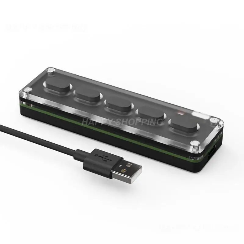 

Wireless Custom Macro Keyboard Multifunctional Rgb Lights Programable Backlight Programming Diy Keyboard Accessories Gamer Mini