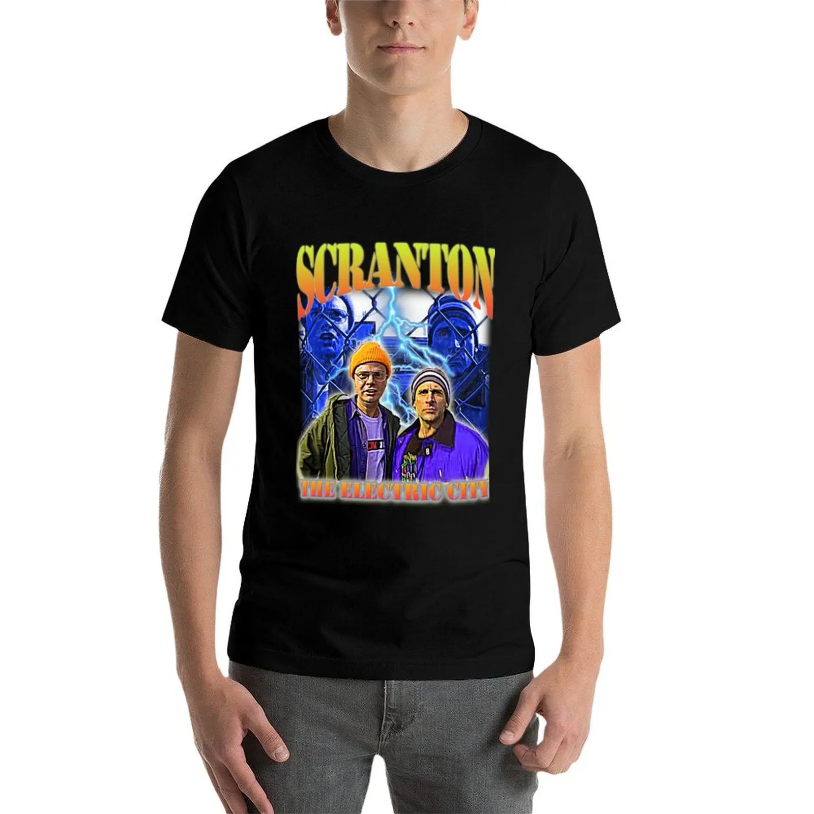 Scranton: The Electric City футболка черная мужская