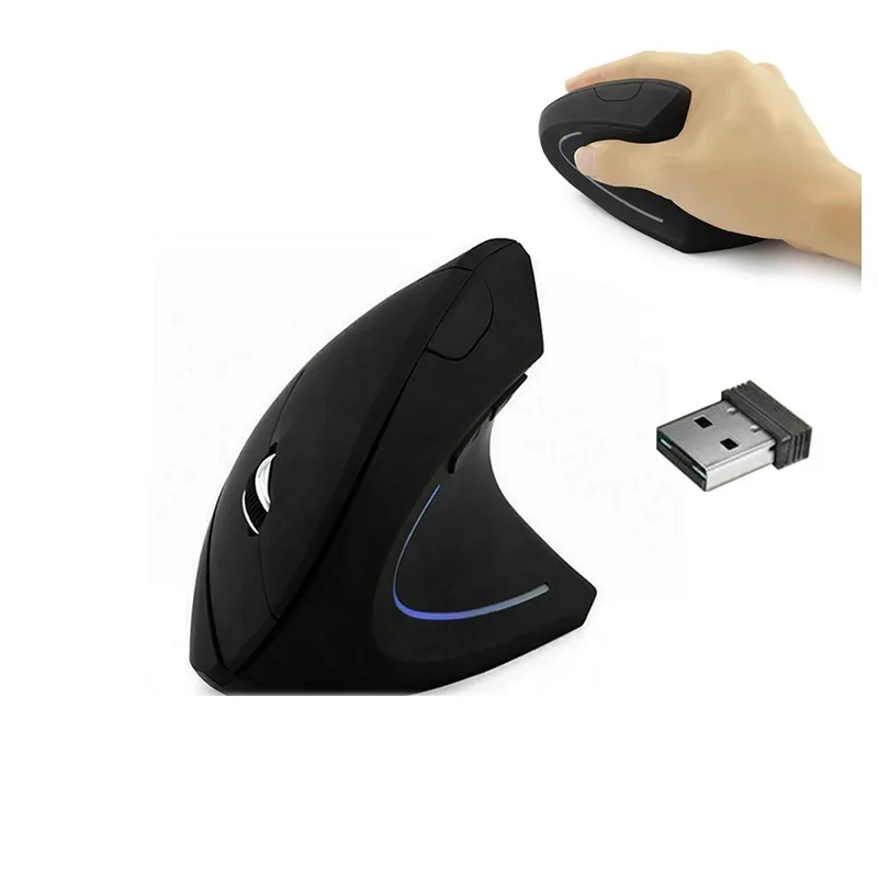 

Мышь Компьютерная Вертикальная Беспроводная игровая, 1600DPI, USB
