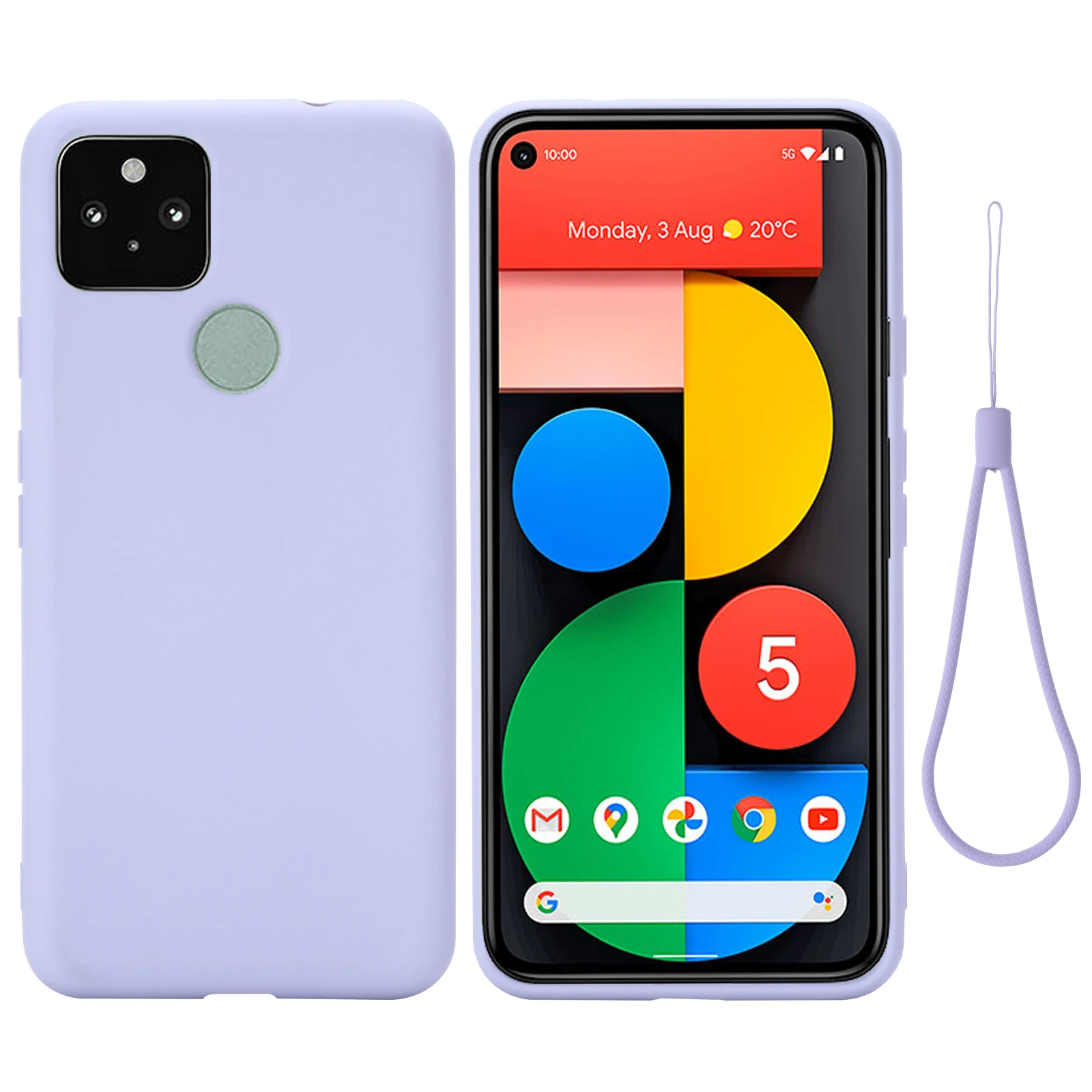 Чехол для google pixel 5 xl 5a роскошный оригинальный мягкий противоударный чехол из