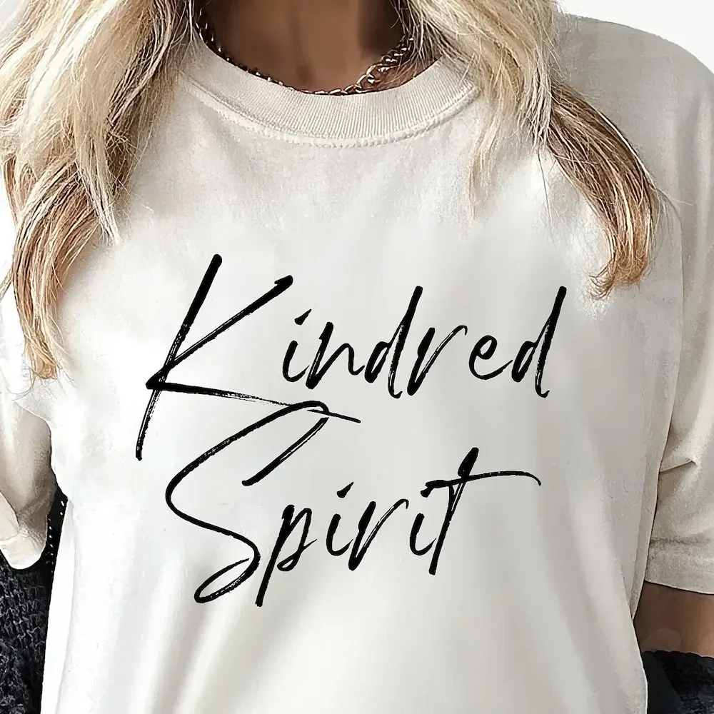 Фото Футболка Kindred Spirit Anne Of Green Gables с E Shirley Avonlea Bookish №1