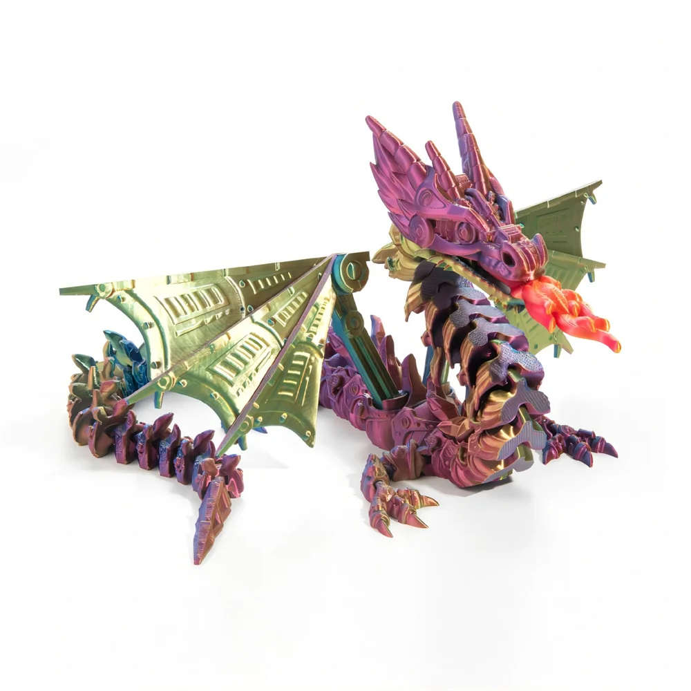 

3D-печатные фигурки китайских драконов