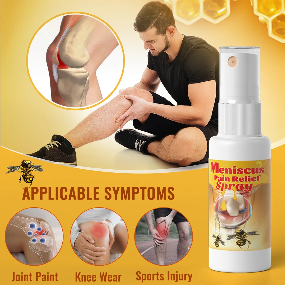 5pcs Sumifun Meniscus Pain Relief Spray Bee Venom Balm Knee Joint Muscle Ache Cream Rheumatoid Arthritis Medical Plaster