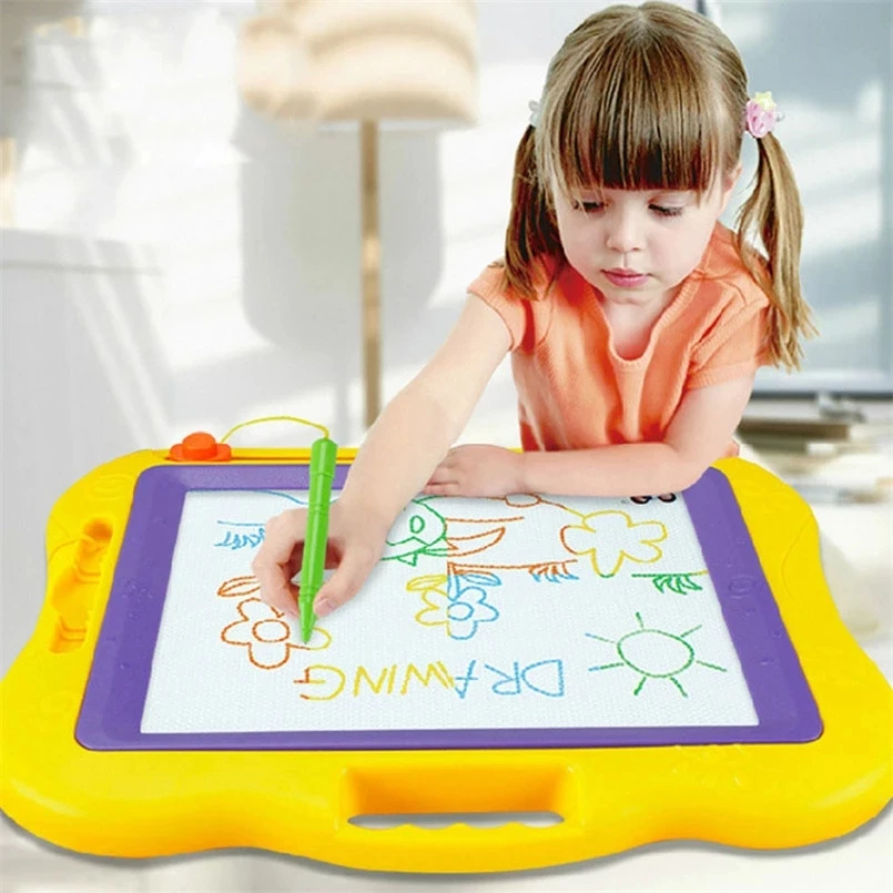 

Montessori Magnetic Graffiti Blackboard Colorful Painting Board Erasable Writing Tablet Preschool Toy Children Christmas Gifts