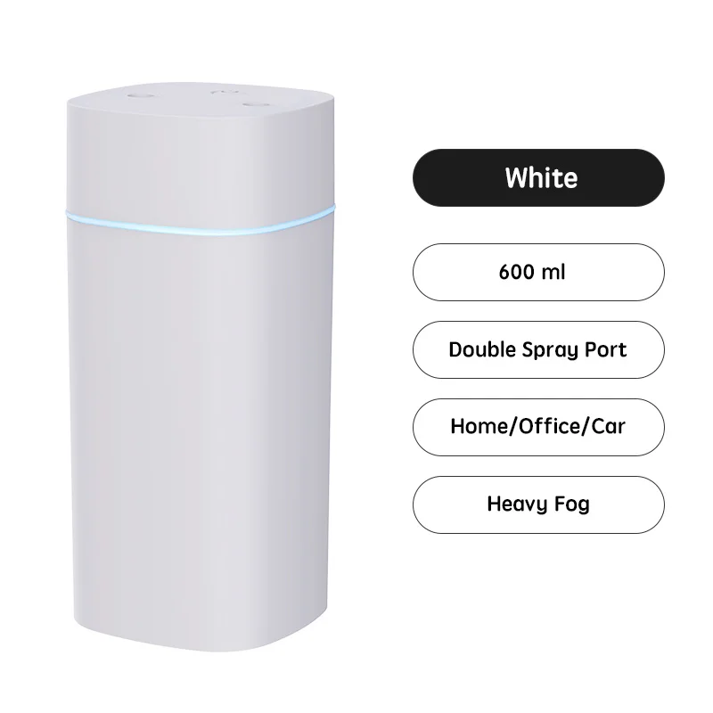 

Увлажнитель воздуха HLCOME USB 600 мл